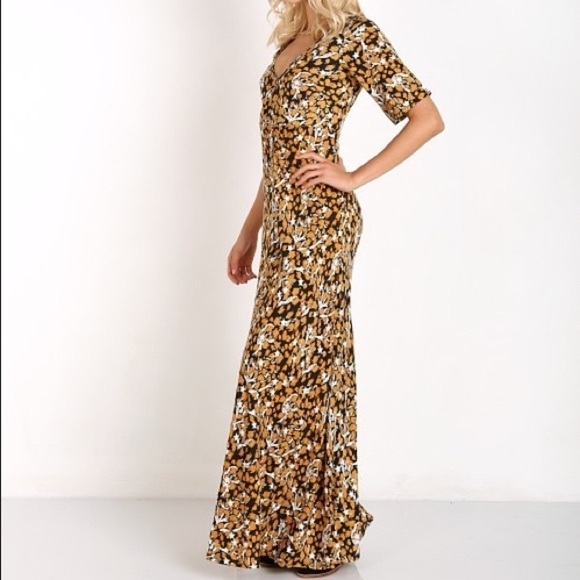 Somedays Lovin Star Valley Animal Maxi Dress - XS - Picture 2 of 11